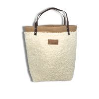 Shopper Tasche Curly CARLOTTA XS in Farbe Sand aus...
